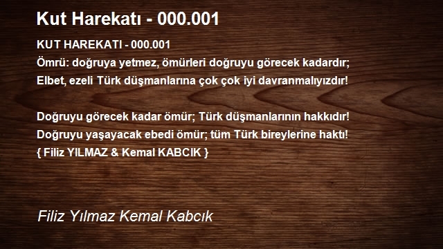 Filiz Yılmaz Kemal Kabcık