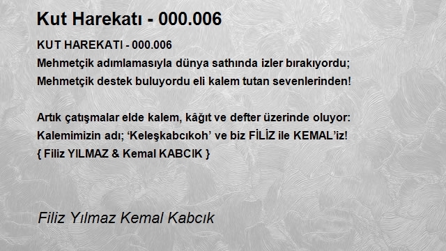 Filiz Yılmaz Kemal Kabcık