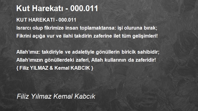 Filiz Yılmaz Kemal Kabcık