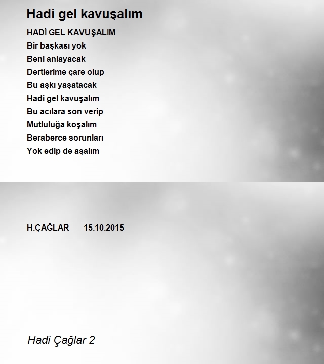 Hadi Çağlar 2