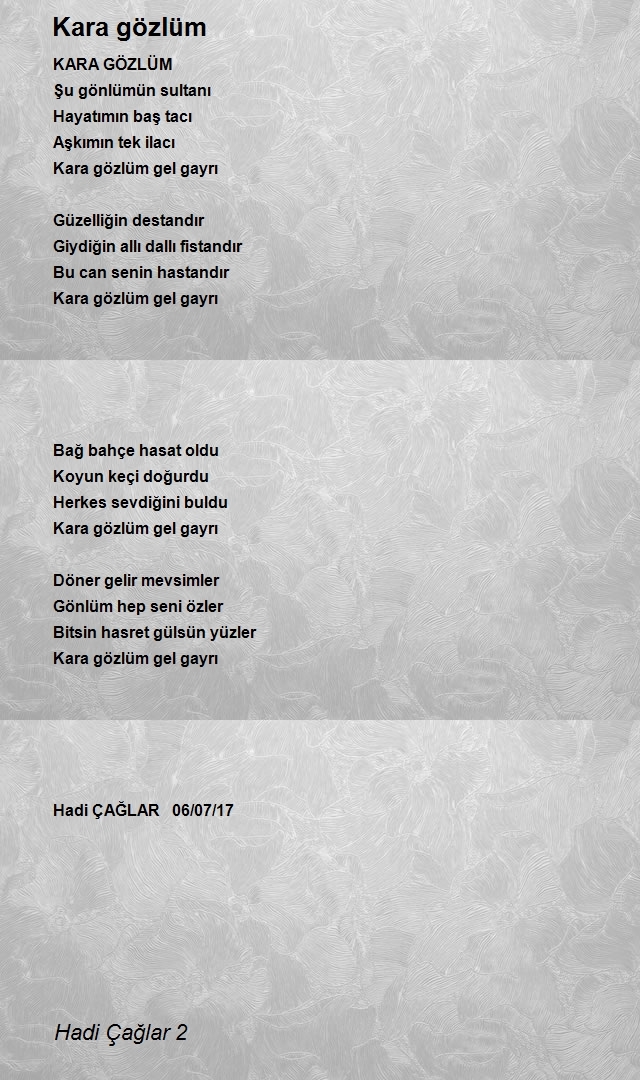 Hadi Çağlar 2