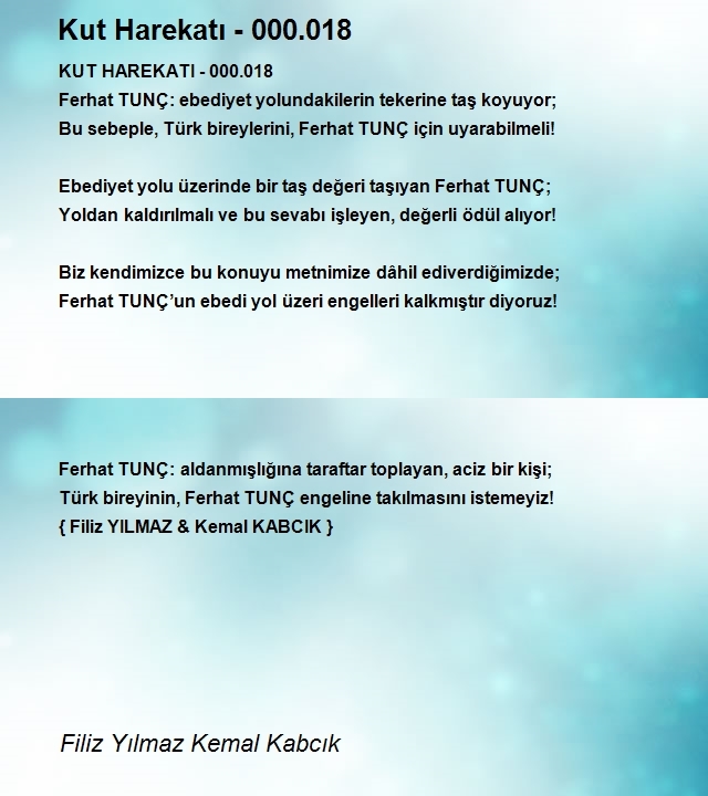 Filiz Yılmaz Kemal Kabcık