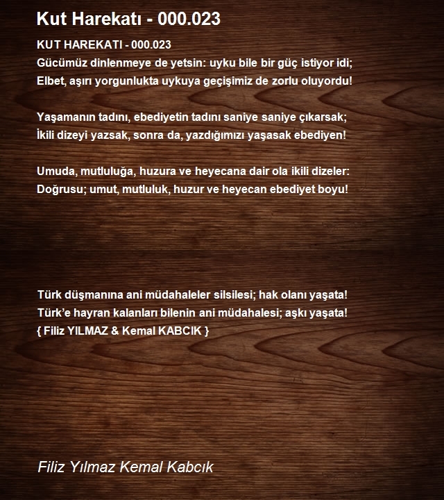 Filiz Yılmaz Kemal Kabcık