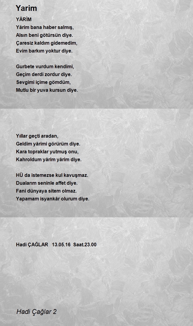 Hadi Çağlar 2