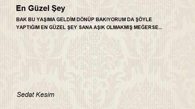 Sedat Kesim