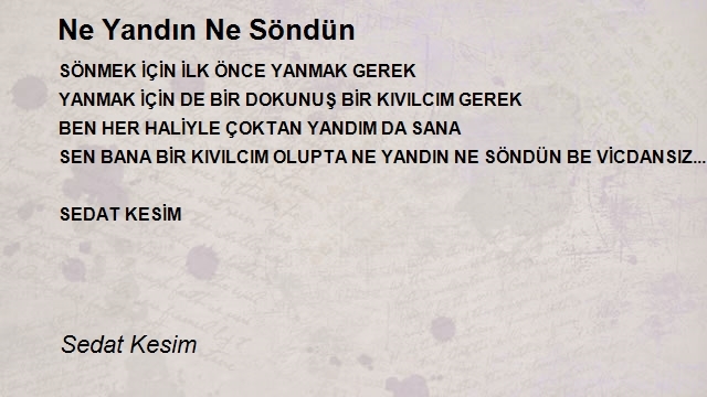 Sedat Kesim