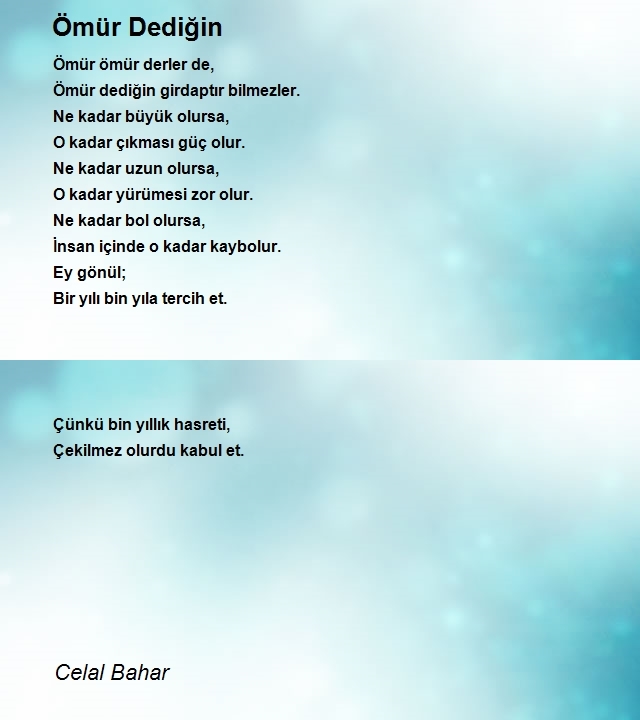 Celal Bahar