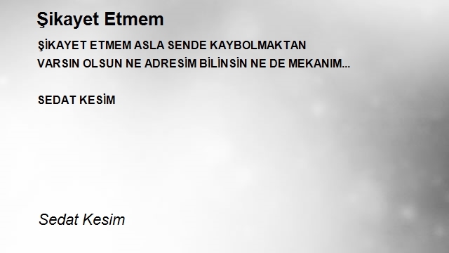 Sedat Kesim