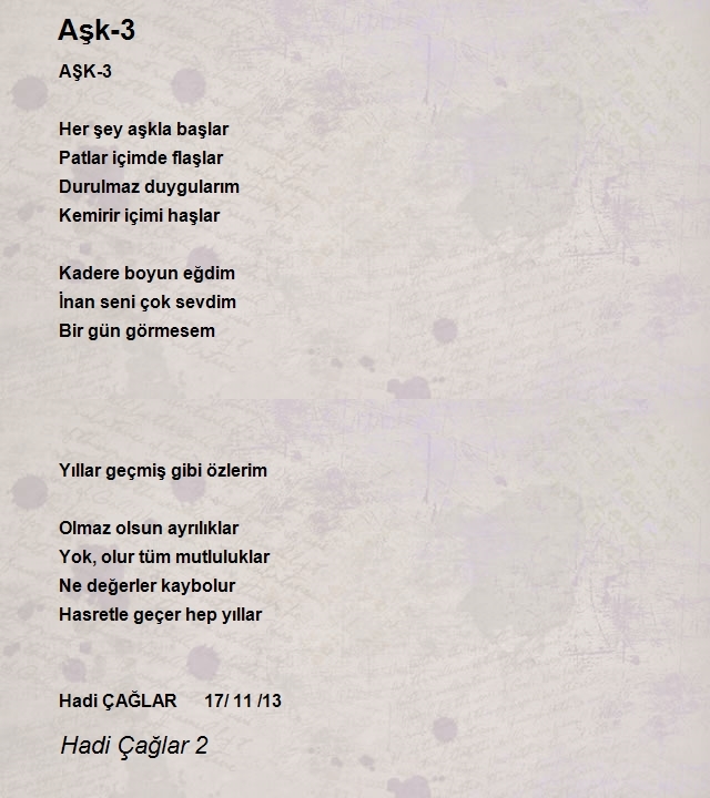 Hadi Çağlar 2