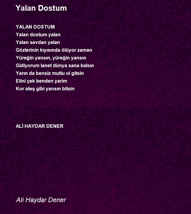 Ali Haydar Dener