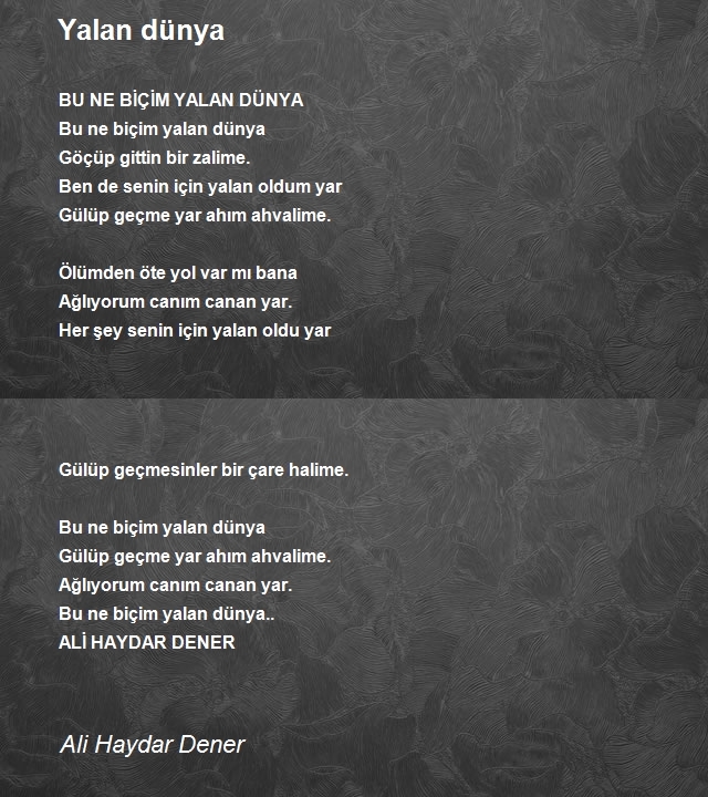 Ali Haydar Dener