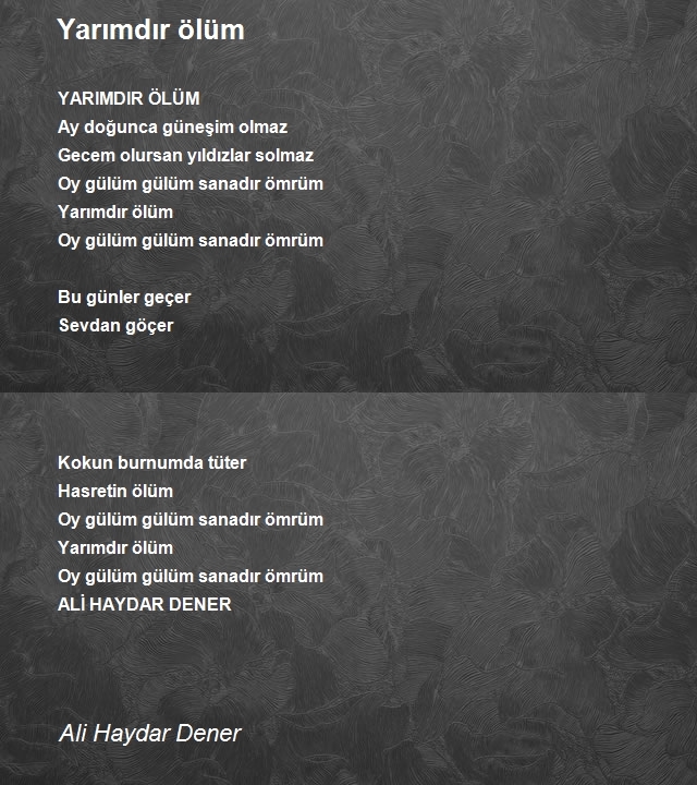 Ali Haydar Dener