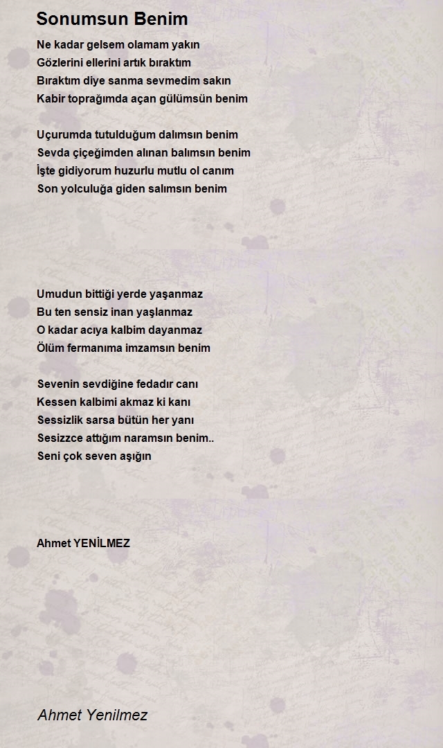 Ahmet Yenilmez