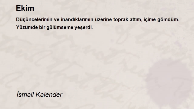 İsmail Kalender