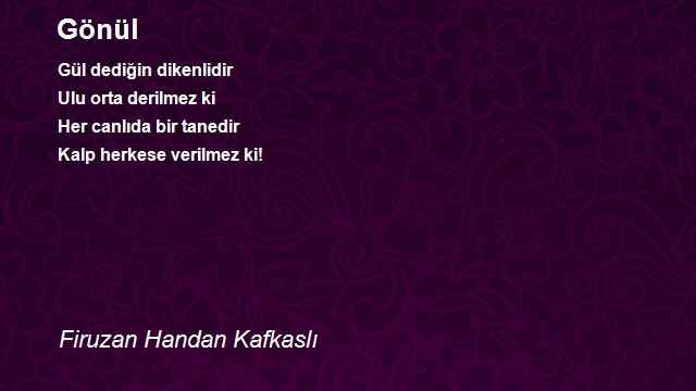 Firuzan Handan Kafkaslı