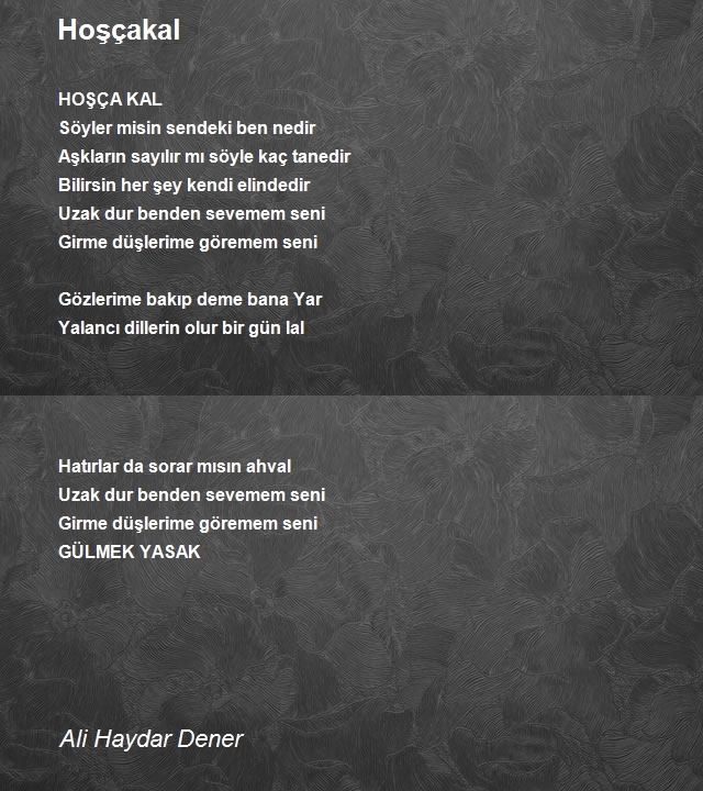 Ali Haydar Dener