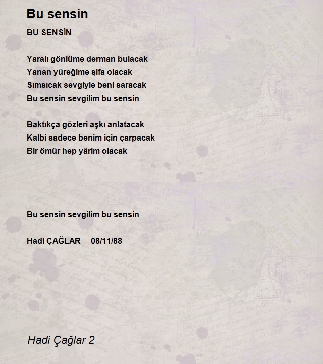 Hadi Çağlar 2