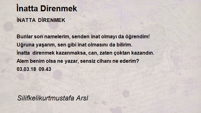 Silifkelikurtmustafa Arsl