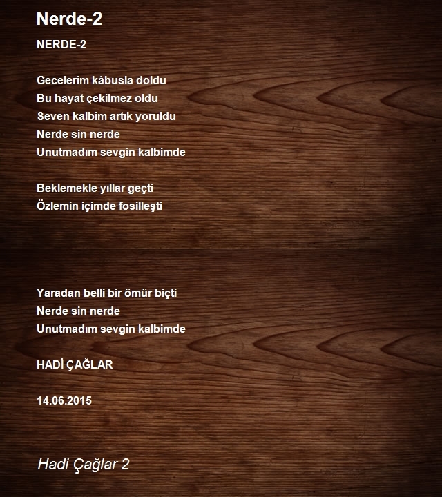 Hadi Çağlar 2