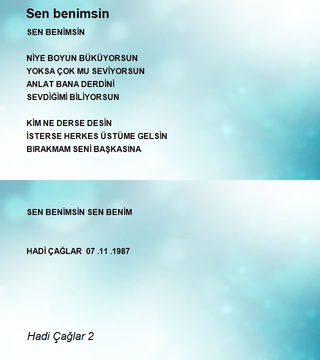 Hadi Çağlar 2