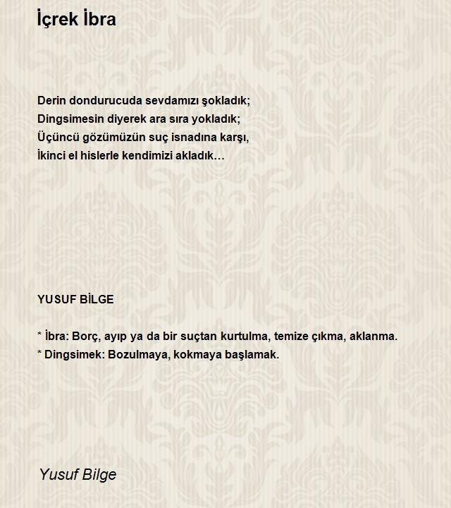 Yusuf Bilge