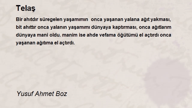 Yusuf Ahmet Boz