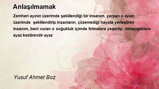 Yusuf Ahmet Boz