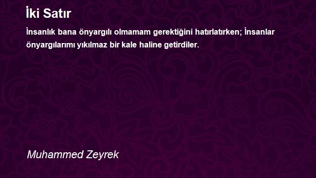 Muhammed Zeyrek