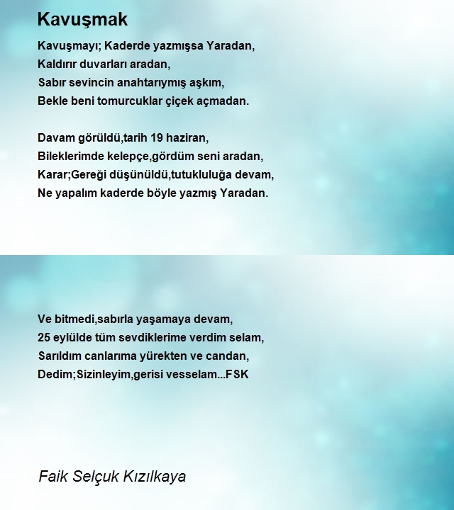 Faik Selçuk Kızılkaya