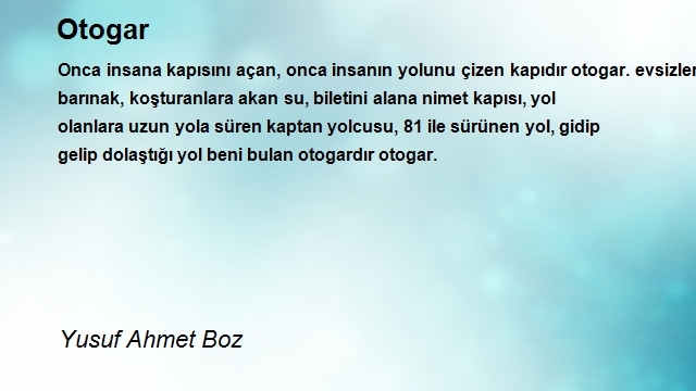 Yusuf Ahmet Boz