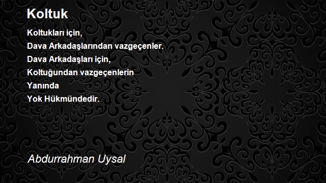 Abdurrahman Uysal