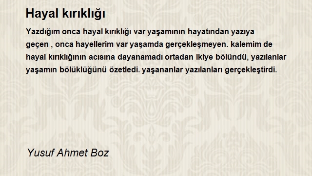 Yusuf Ahmet Boz