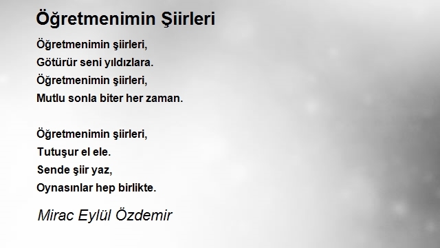 Mirac Eylül Özdemir