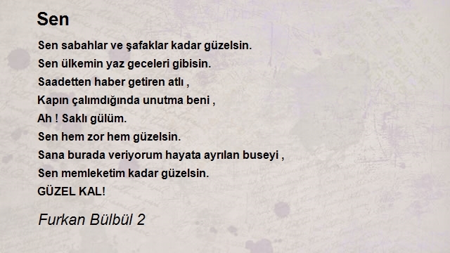 Furkan Bülbül 2