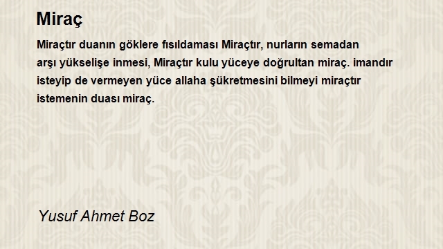 Yusuf Ahmet Boz