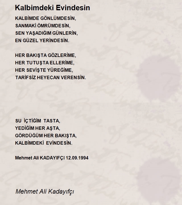 Mehmet Ali Kadayıfçı