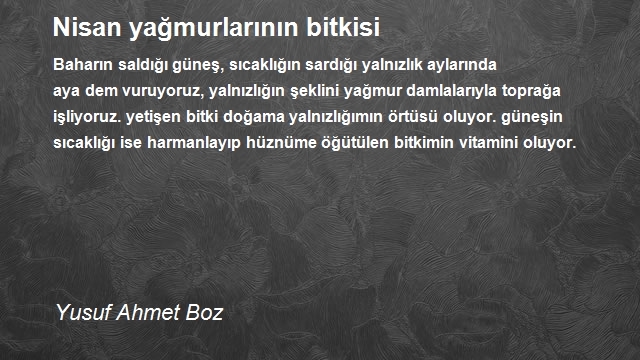 Yusuf Ahmet Boz