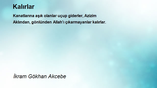 İkram Gökhan Akcebe