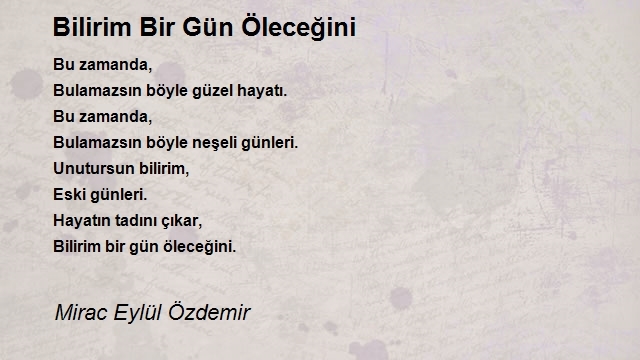 Mirac Eylül Özdemir