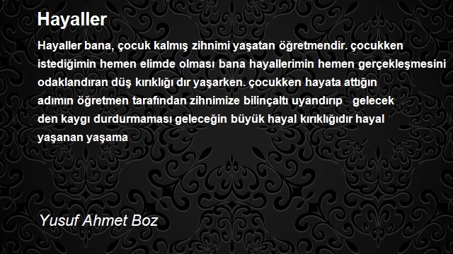 Yusuf Ahmet Boz