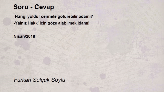 Furkan Selçuk Soylu