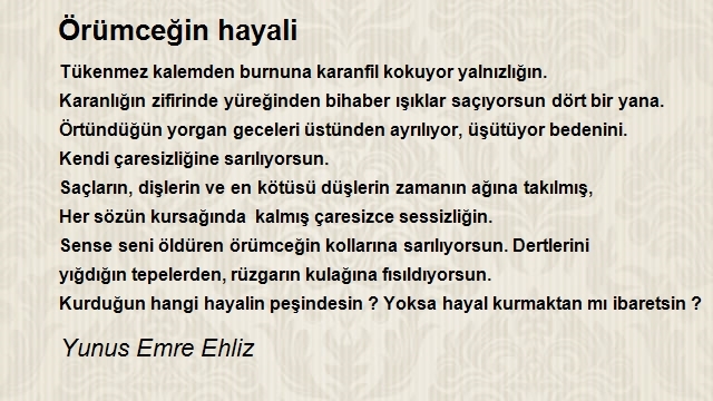 Yunus Emre Ehliz