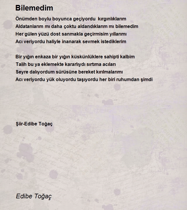 Edibe Toğaç