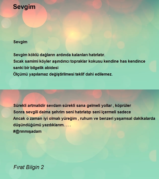 Fırat Bilgin 2