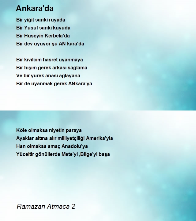 Ramazan Atmaca 2