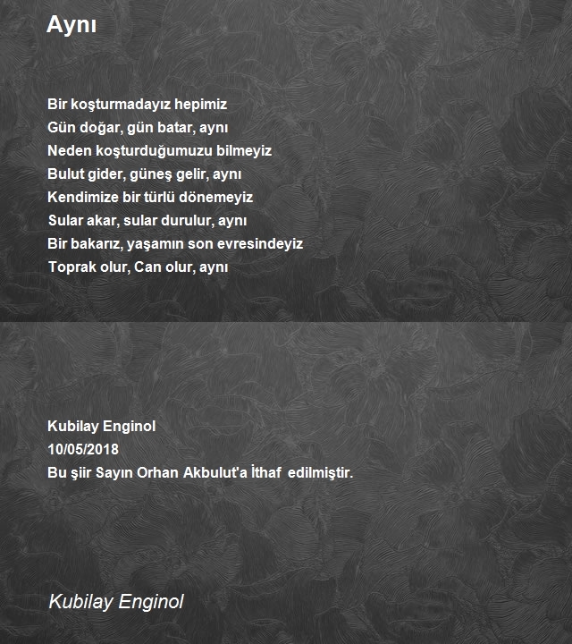 Kubilay Enginol