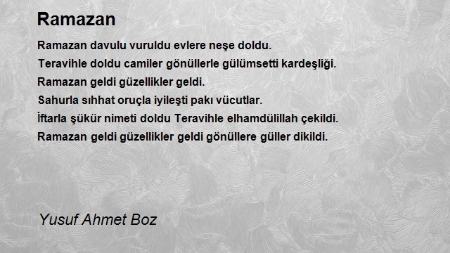 Yusuf Ahmet Boz