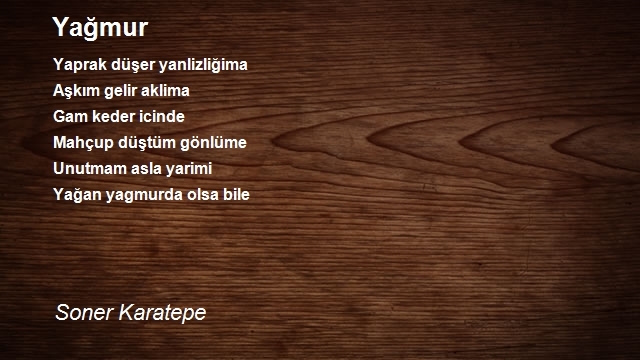 Soner Karatepe