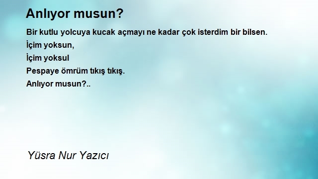 Yüsra Nur Yazıcı