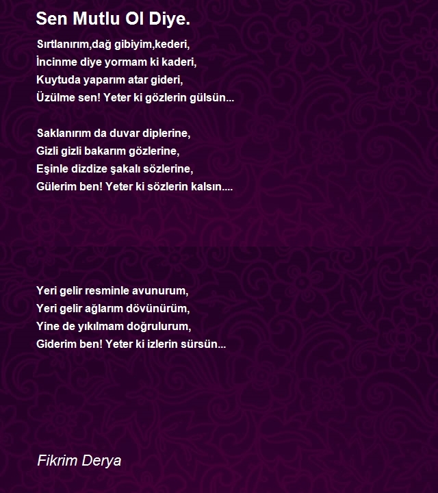 Fikrim Derya